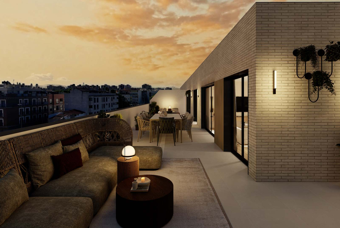 2. Terraza noche